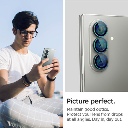 Spigen Galaxy Z Fold 7 Lens Protector Optik Pro EZ Fit HD (2P)